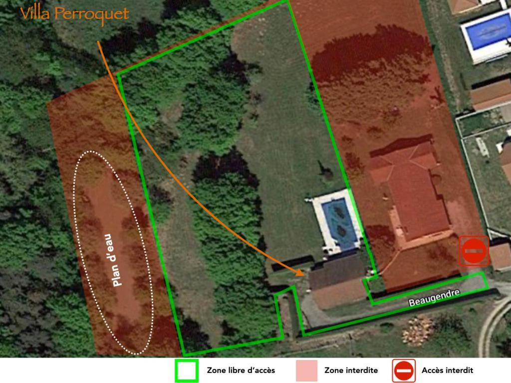 La Villa Perroquet Poncins ภายนอก รูปภาพ